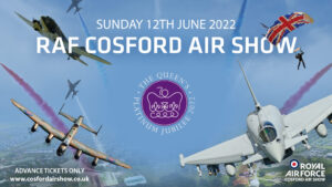 RAF Cosford Air Show to Return with the Queen’s Platinum Jubilee 2022