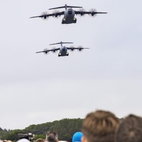 The RAF Cosford Airshow, Sunday 9th June 2024 is the primary airshow of the Royal Air Force attracting in excess of 55,000 visitors it is one of the biggest events in the West Midlands. This Years theme is ‘Take Flight’ with displays, events and activities aiming to drive potential new recruits to kickstart their interest of a career in the RAF and develop an understanding of what the British Military, Allied Forces and Sister Services do for the defence of the United Kingdom. Visitors are able to get close to the cutting edge of technology with RAF Aircraft and unique attractions across the show ground and immerse themselves in a thrilling action-packed flying display programme.
The RAF Cosford Airshow is an excellent way for the Ministry of Defence to engage with the public and showcase the Royal Air Force’s capabilities and to celebrate the service’s history while looking ahead to the next generation of people and technology.
RAF Cosford in Shropshire is a major part of the Defence College of Technical Training (DCTT). It is at the centre of the RAF’s mission to deliver flexible, affordable, modern and effective technical training that meets the needs of the UK’s Armed Forces now and into the future. RAF Apprenticeships delivered at RAF Cosford were recently recognised as ‘Outstanding’ by Ofsted. RAF Cosford is also home to the popular RAF Museum and the world-renowned Cosford Airshow.