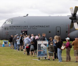The RAF Cosford Air show, Sunday 14th June 2026 is the primary air show of the Royal Air Force attracting in excess of 55,000 visitors it is one of the biggest events in the West Midlands.
The air show will commemorate some of our history both in terms of assets and through displays in the Victory Village; Celebrate the work of the Royal Air Force, NATO Allies and Partner nations; And seek to inspire the next generation by showcasing how the armed forces innovate together and with our Defence sector partners in the STEM Hangar.
With displays, events and activities aiming to drive potential new recruits to kickstart their interest in a career in the RAF and develop an understanding of what the British Military, Allied Forces and Sister Services do for the defence of the United Kingdom. Visitors are able to get close to the cutting edge of technology with RAF Aircraft and unique attractions across the show ground and immerse themselves in a thrilling action-packed flying display programme.
RAF Cosford in Shropshire is a major part of the Defence College of Technical Training (DCTT). It is at the centre of the RAF’s mission to deliver flexible, affordable, modern and effective technical training that meets the needs of the UK’s Armed Forces now and into the future.
RAF Cosford opened in 1938 and is the home of RAF Engineering. The station currently trains all of the RAF’s Aircraft Technicians (Mechanical, Avionics, Weapons and Survival Equipment), Cyberspace communication Specialists, and Physical Training Instructors. It trains all of the Service’s Engineering Officers and Training Officers. It also trains defence Photographers.