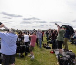 The RAF Cosford Air show, Sunday 14th June 2026 is the primary air show of the Royal Air Force attracting in excess of 55,000 visitors it is one of the biggest events in the West Midlands.
The air show will commemorate some of our history both in terms of assets and through displays in the Victory Village; Celebrate the work of the Royal Air Force, NATO Allies and Partner nations; And seek to inspire the next generation by showcasing how the armed forces innovate together and with our Defence sector partners in the STEM Hangar.
With displays, events and activities aiming to drive potential new recruits to kickstart their interest in a career in the RAF and develop an understanding of what the British Military, Allied Forces and Sister Services do for the defence of the United Kingdom. Visitors are able to get close to the cutting edge of technology with RAF Aircraft and unique attractions across the show ground and immerse themselves in a thrilling action-packed flying display programme.
RAF Cosford in Shropshire is a major part of the Defence College of Technical Training (DCTT). It is at the centre of the RAF’s mission to deliver flexible, affordable, modern and effective technical training that meets the needs of the UK’s Armed Forces now and into the future.
RAF Cosford opened in 1938 and is the home of RAF Engineering. The station currently trains all of the RAF’s Aircraft Technicians (Mechanical, Avionics, Weapons and Survival Equipment), Cyberspace communication Specialists, and Physical Training Instructors. It trains all of the Service’s Engineering Officers and Training Officers. It also trains defence Photographers.